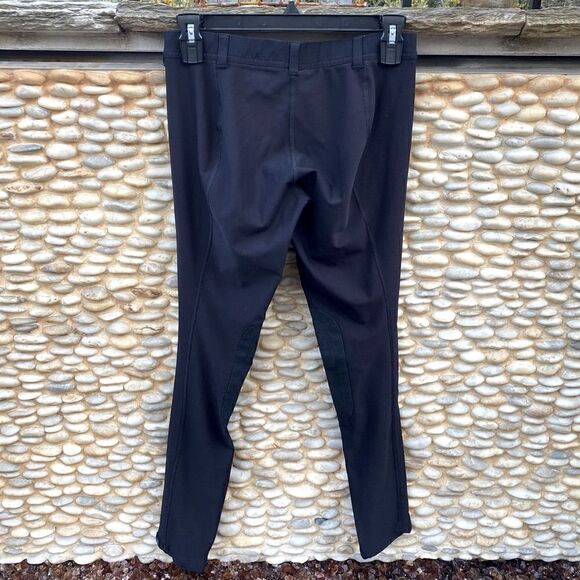 IRIDEON Black Riding Equestrian Knee Patch Legging Pants. Size XL. - Picture 2 of 7